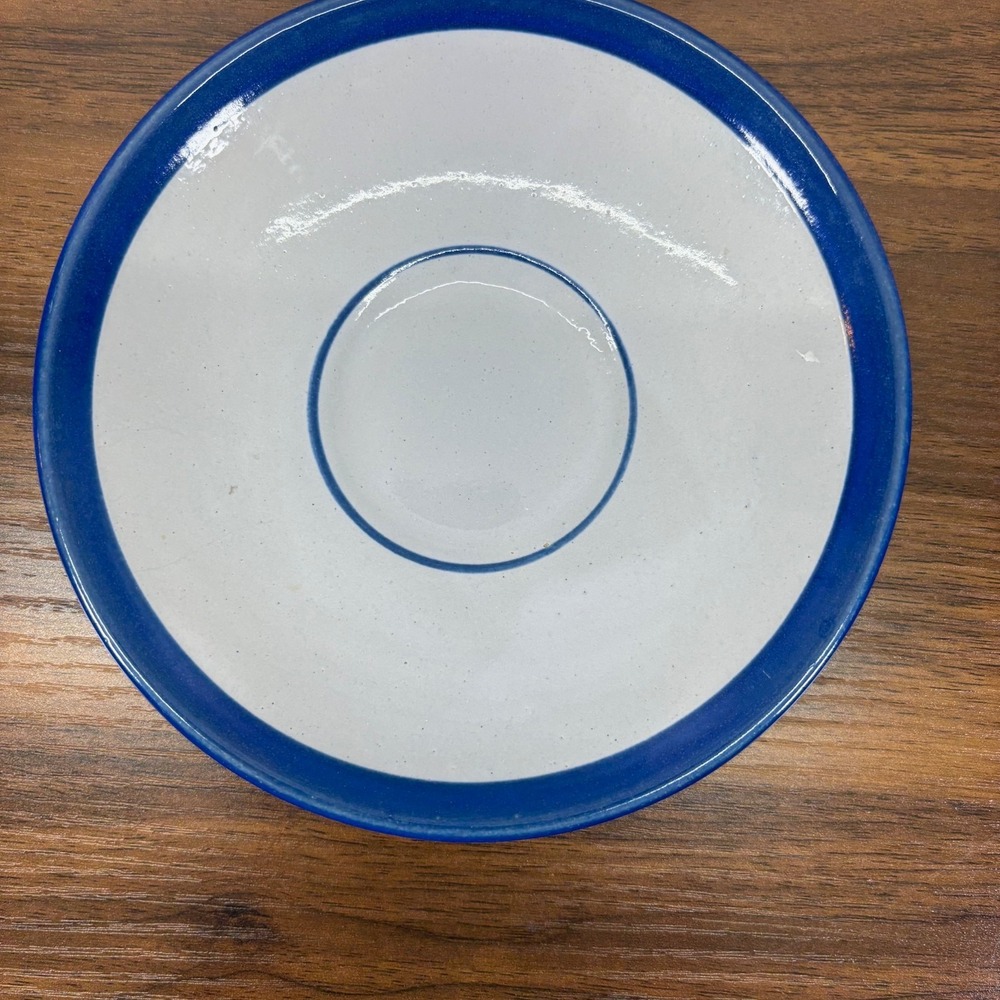 Louisville Stoneware Cornflower Tea Cup and Saucer Hand Painted - Picture 8 of 10